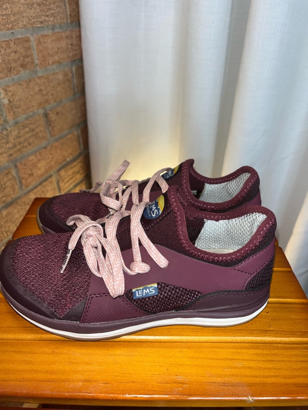 Lems Mesa Trail Shoes Rosewood Pink Minimalist Hiking Sneakers 6.5 - Picture 2 of 8